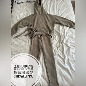 Brand new hoodies and pants